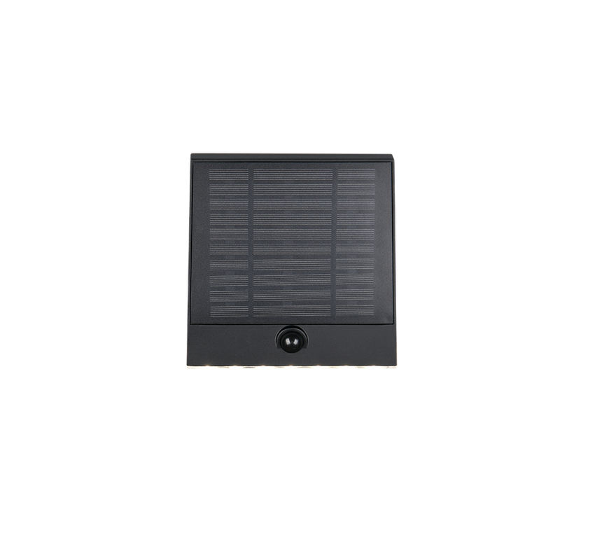 Aplique de exterior Trio Alvorada LED solar portátil negro 4000K con sensor USB IP44 R23326102 - vista 5