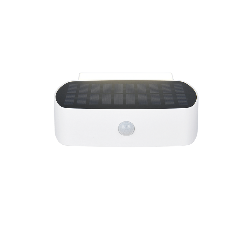 Aplique de exterior Trio Bilbao LED solar portátil blanco 4000K con sensor IP44 R23336201 - vista 2