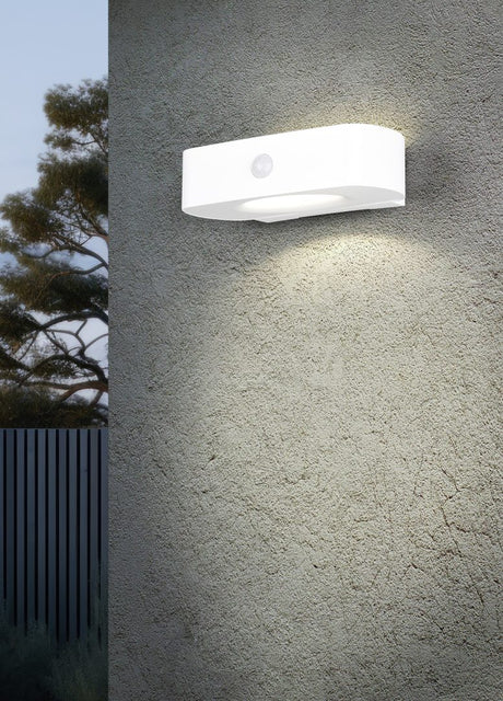 Aplique de exterior Trio Bilbao LED solar portátil blanco 4000K con sensor IP44 R23336201 - vista 6