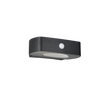 Aplique de exterior Trio Bilbao LED solar portátil negro 4000K con sensor IP44 R23336202