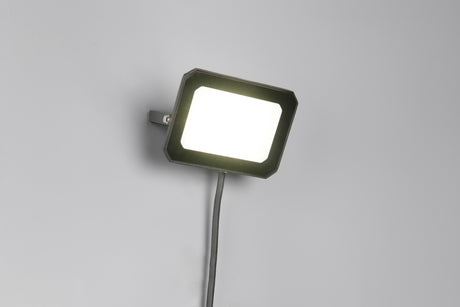 Aplique de exterior Trio Funchal LED negro mate 4000K IP65 R23346232