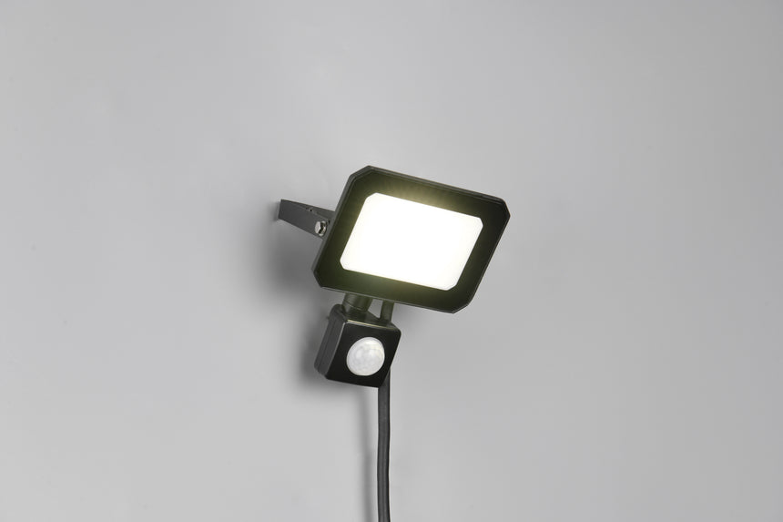 Aplique de exterior Trio Funchal LED negro mate 4000K IP44 R23349132