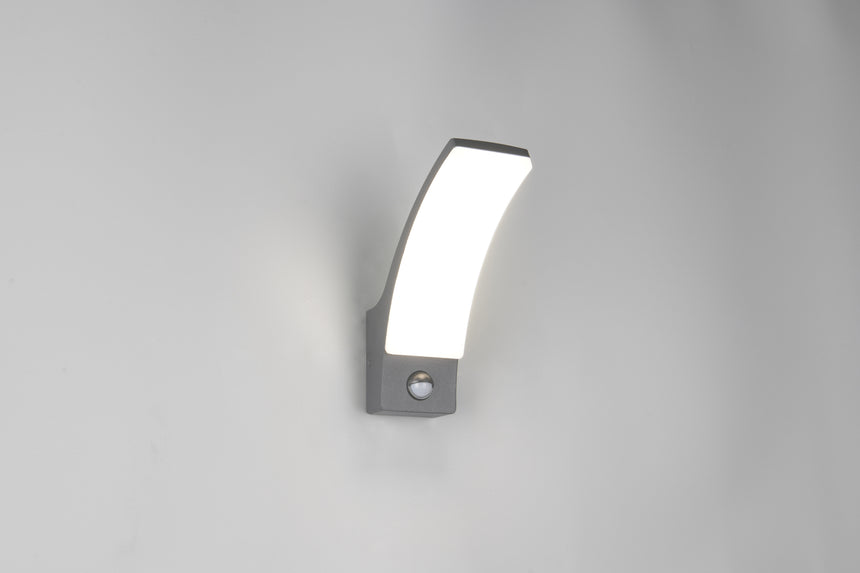 Aplique de exterior Trio Beja LED antracita 4000K IP44 R23359142