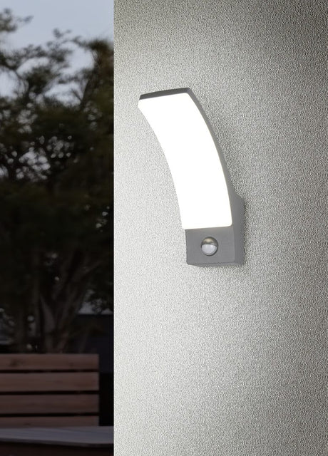 Aplique de exterior Trio Beja LED antracita 4000K IP44 R23359142