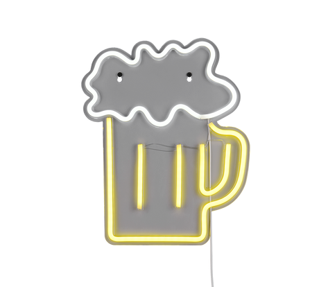 Aplique de pared Trio Beer LED transparent clear 36cm R23721100