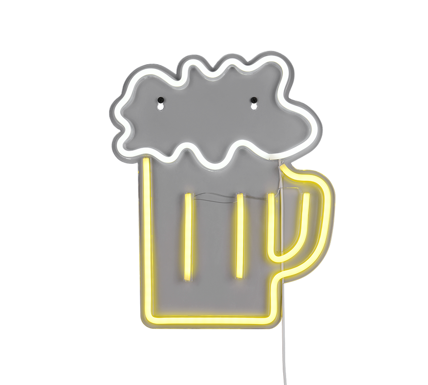 Aplique de pared Trio Beer LED transparent clear 36cm R23721100