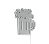 Aplique de pared Trio Beer LED transparent clear 36cm R23721100