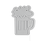 Aplique de pared Trio Beer LED transparent clear 36cm R23721100