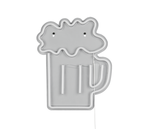 Aplique de pared Trio Beer LED transparent clear 36cm R23721100