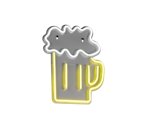 Aplique de pared Trio Beer LED transparent clear 36cm R23721100