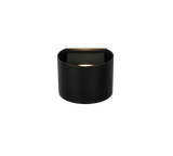 Aplique de exterior Trio Genie LED negro mate 3000K IP44 R24161632