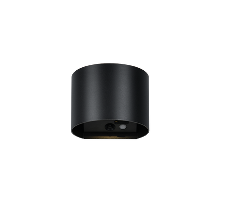 Aplique de exterior Trio Genie LED negro mate 3000K IP44 R24161632