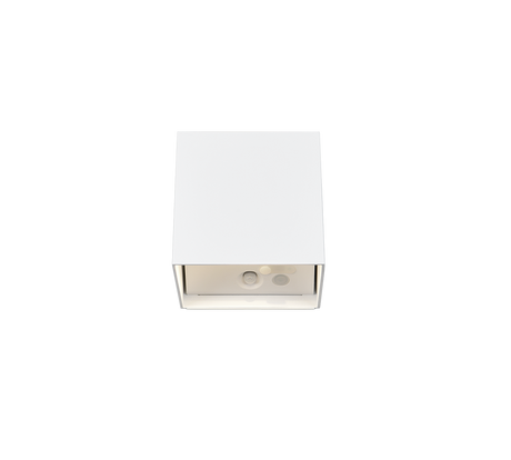 Aplique de exterior Trio Genie LED blanco mate 3000K IP44 R24169631