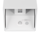 Aplique de exterior Trio Genie LED blanco mate 3000K IP44 R24169631