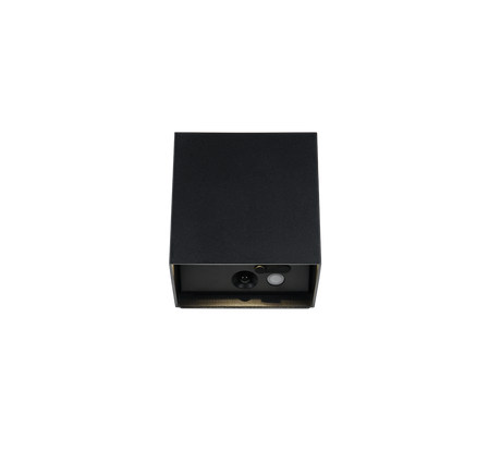 Aplique de exterior Trio Genie LED negro mate 3000K IP44 R24169632