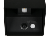 Aplique de exterior Trio Genie LED negro mate 3000K IP44 R24169632