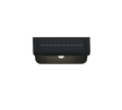 Aplique de exterior Trio Atico LED negro mate solar 4000K IP44 R24696132