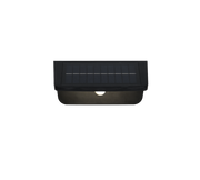 Aplique de exterior Trio Atico LED negro mate solar 4000K IP44 R24696132