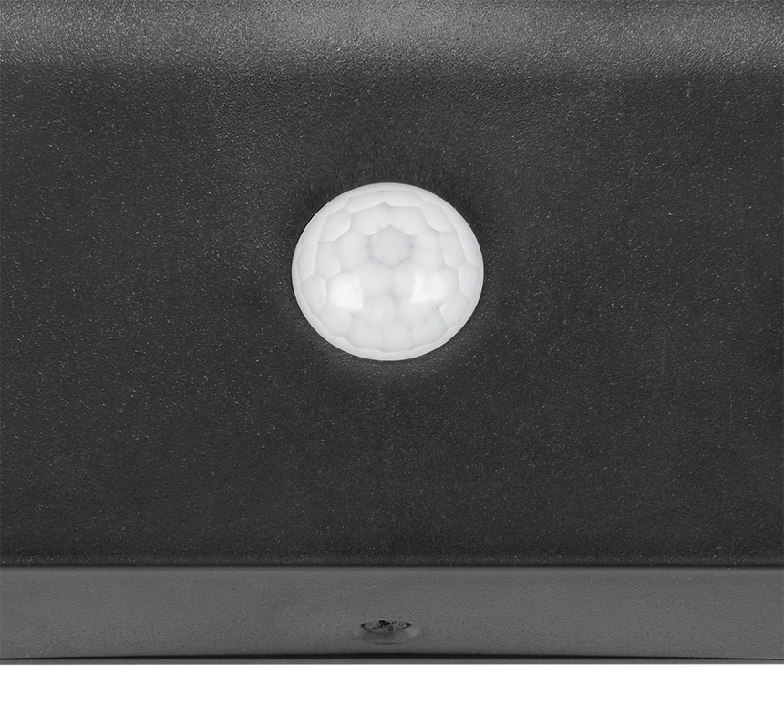 Aplique de exterior Trio Atico LED negro mate solar 4000K IP44 R24696132
