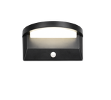 Aplique de exterior Trio Moro LED negro mate solar 4000K IP44 R24706132