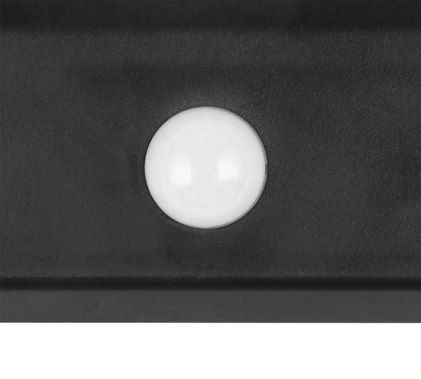 Aplique de exterior Trio Moro LED negro mate solar 4000K IP44 R24706132