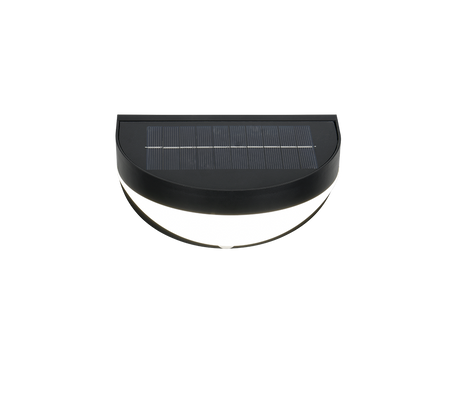 Aplique de exterior Trio Cobre LED negro mate solar 4000K IP44 R24716132