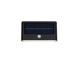 Aplique de exterior Trio Ramos LED negro mate solar 4000K IP44 R24746232