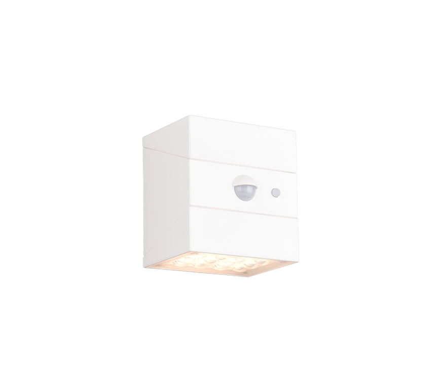 Aplique de exterior Trio Talca LED blanco mate IP65 R25119631