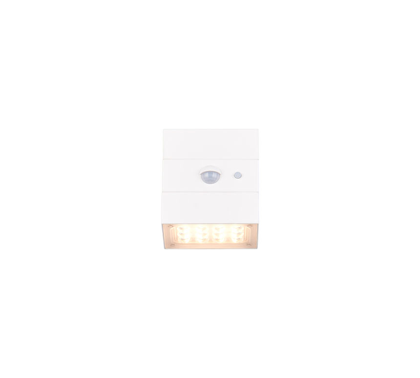 Aplique de exterior Trio Talca LED blanco mate IP65 R25119631