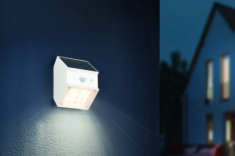 Aplique de exterior Trio Talca LED blanco mate IP65 R25119631
