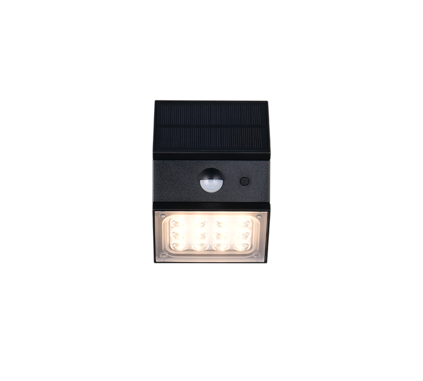Aplique de exterior Trio Talca LED negro mate IP65 R25119632