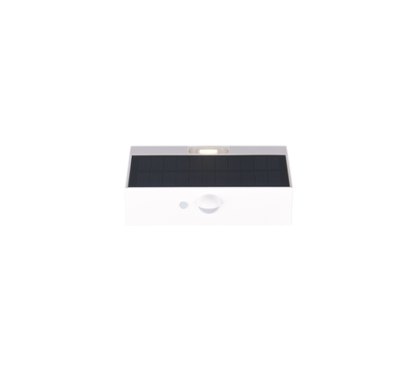 Aplique de exterior Trio Elvas LED blanco mate 4000K IP65 R25129631