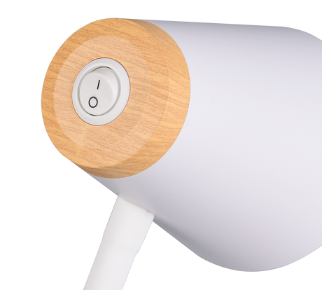 Flexo con pinza Trio Pongo LED 3000K blanco — ref. R25831101 (2)