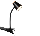 Flexo con pinza Trio Pongo LED 3000K negro — ref. R25831102 (1)