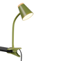 Flexo con pinza Trio Pongo LED verde 3000K R25831115