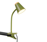 Flexo con pinza Trio Pongo LED verde 3000K R25831115