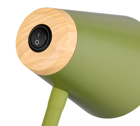 Flexo con pinza Trio Pongo LED verde 3000K R25831115 - vista 2