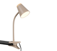 Flexo con pinza Trio Pongo LED warm beige 3000K R25831143