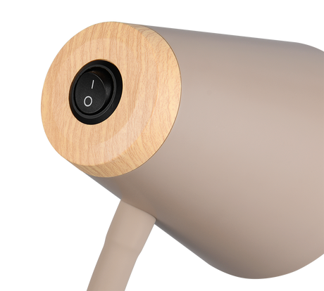 Flexo con pinza Trio Pongo LED warm beige 3000K R25831143 - vista 2