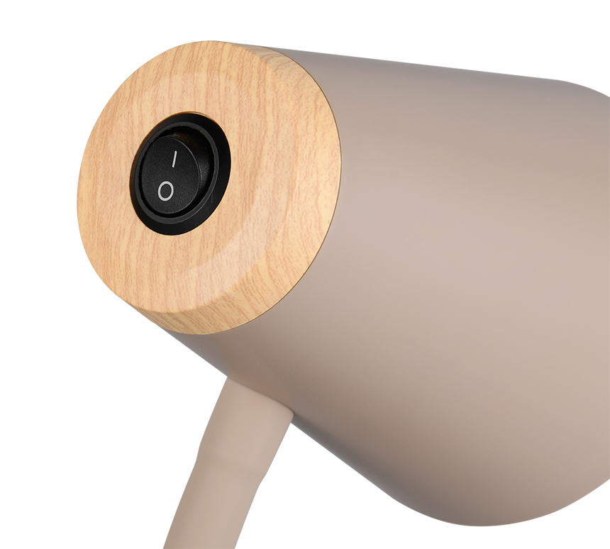 Flexo con pinza Trio Pongo LED warm beige 3000K R25831143 - vista 2