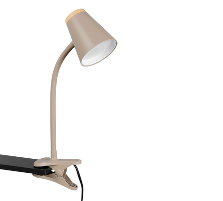 Flexo con pinza Trio Pongo LED warm beige 3000K R25831143 - vista 3