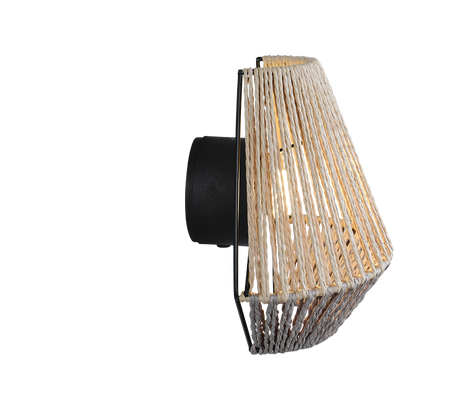 Aplique de pared Trio Lira LED brown táctil 3000K R25991126