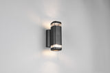 Aplique de exterior Trio Barcelos LED negro mate 3000K IP44 R26446232