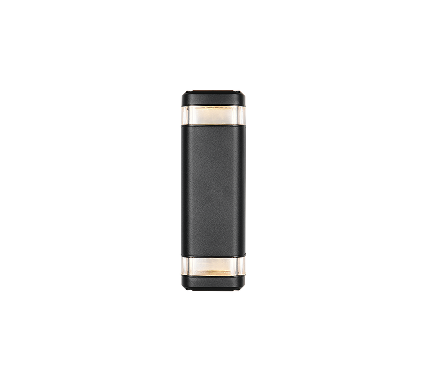 Aplique de exterior Trio Barcelos LED negro mate 3000K IP44 R26446232