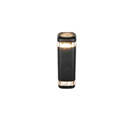 Aplique de exterior Trio Barcelos LED negro mate 3000K IP44 R26446232