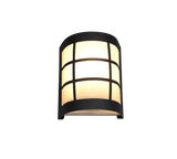 Aplique de exterior Trio Sintra acero inoxidable negro mate IP44 R26456132 - vista 3