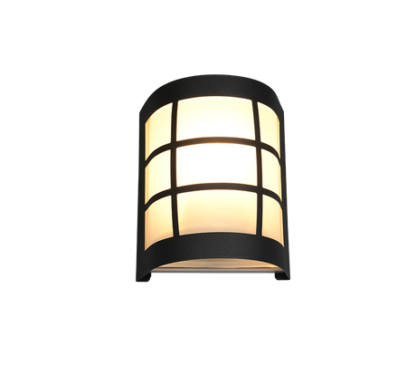 Aplique de exterior Trio Sintra acero inoxidable negro mate IP44 R26456132 - vista 3