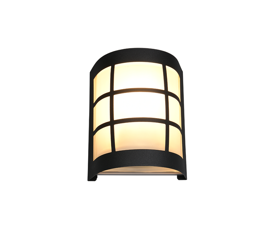 Aplique de exterior Trio Sintra acero inoxidable negro mate IP44 R26456132 - vista 3