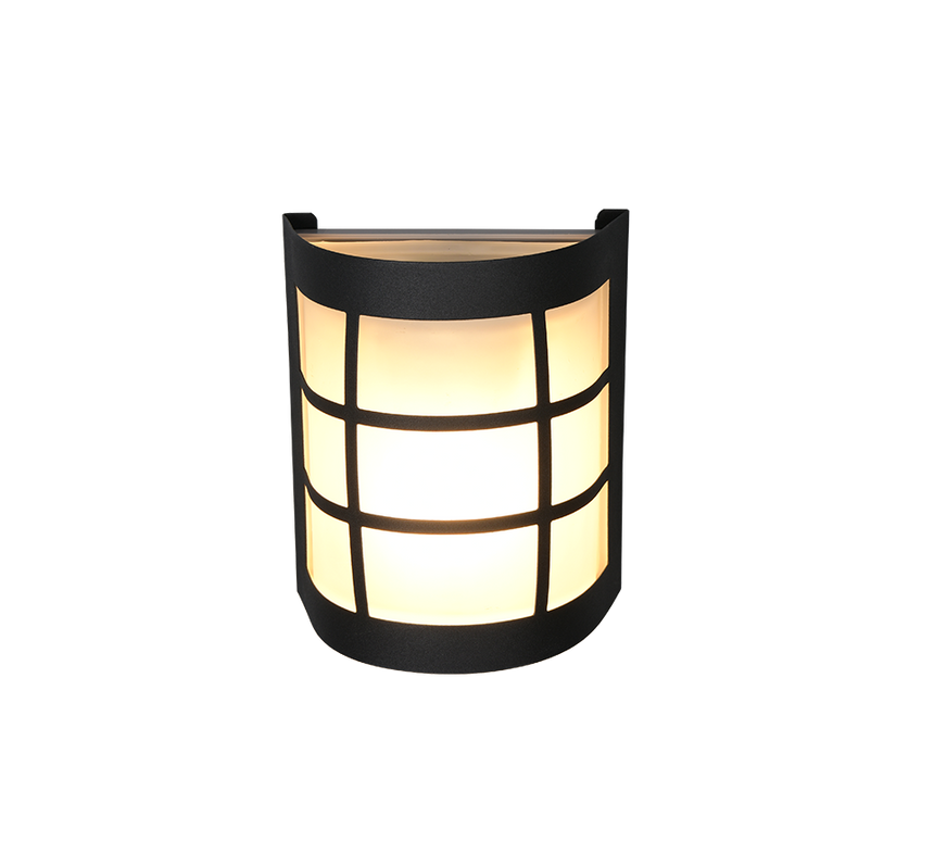 Aplique de exterior Trio Sintra acero inoxidable negro mate IP44 R26456132 - vista 4