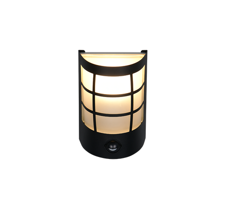 Aplique de exterior Trio Sintra LED negro mate 3000K IP44 R26459132